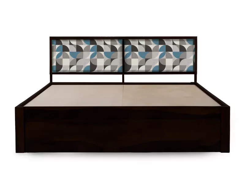 Mosaic Solid Wood King Size Double Bed